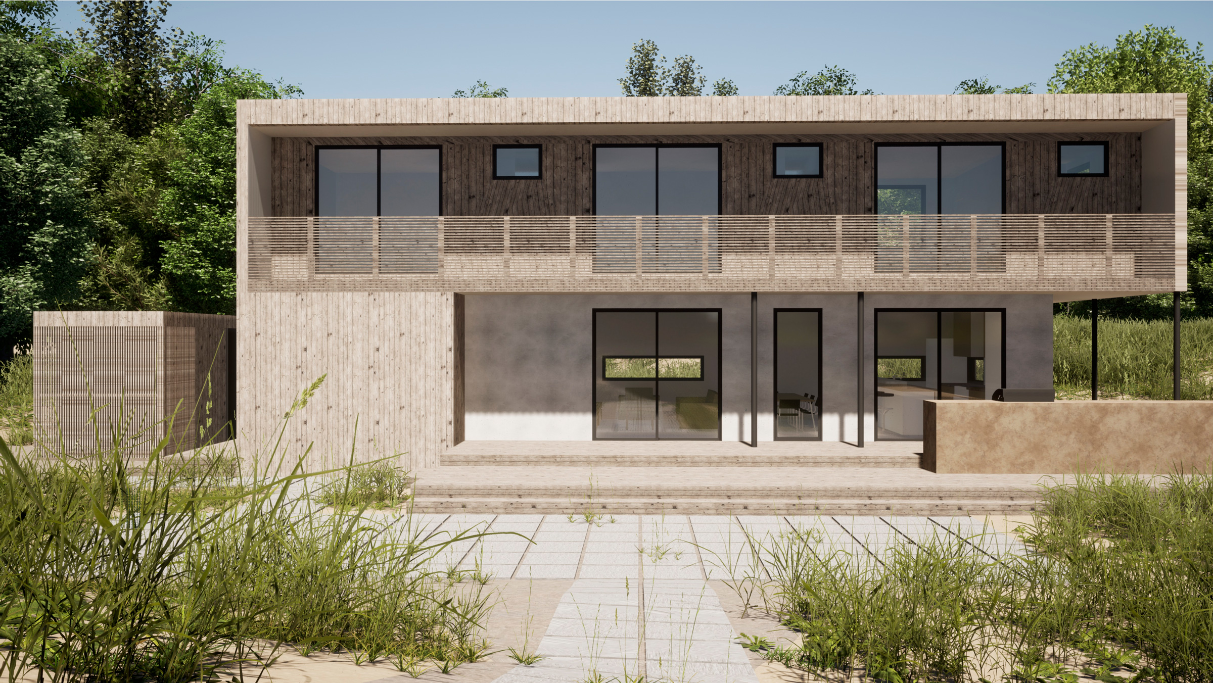 MJS Building & Development Breaks Ground in East Hampton, New York, on a New Home Build.